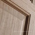 GO-D6 interior wood door skin 6 panels painted natural wooden home decor doors